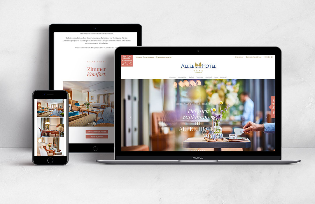 toc designstudio - Allee Hotel Neustadt a.d. Aisch - Corporate Design & Webseite