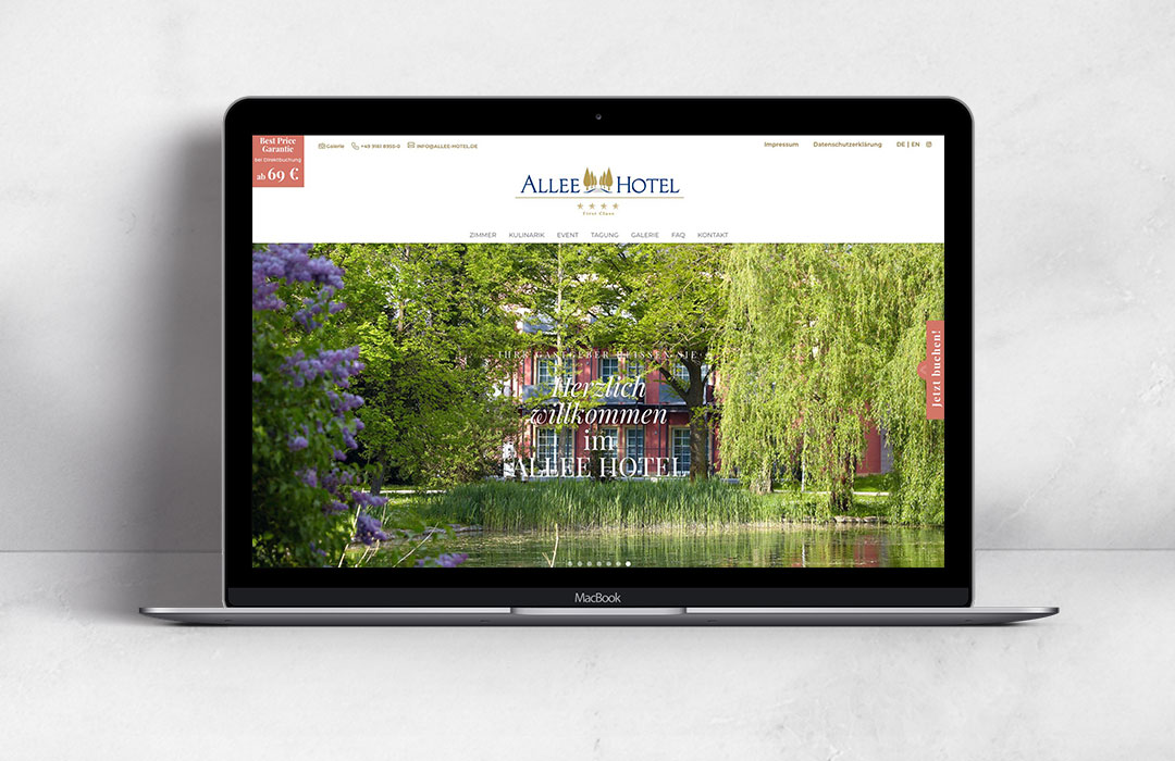 toc designstudio - Allee Hotel Neustadt a.d. Aisch - Corporate Design & Webseite